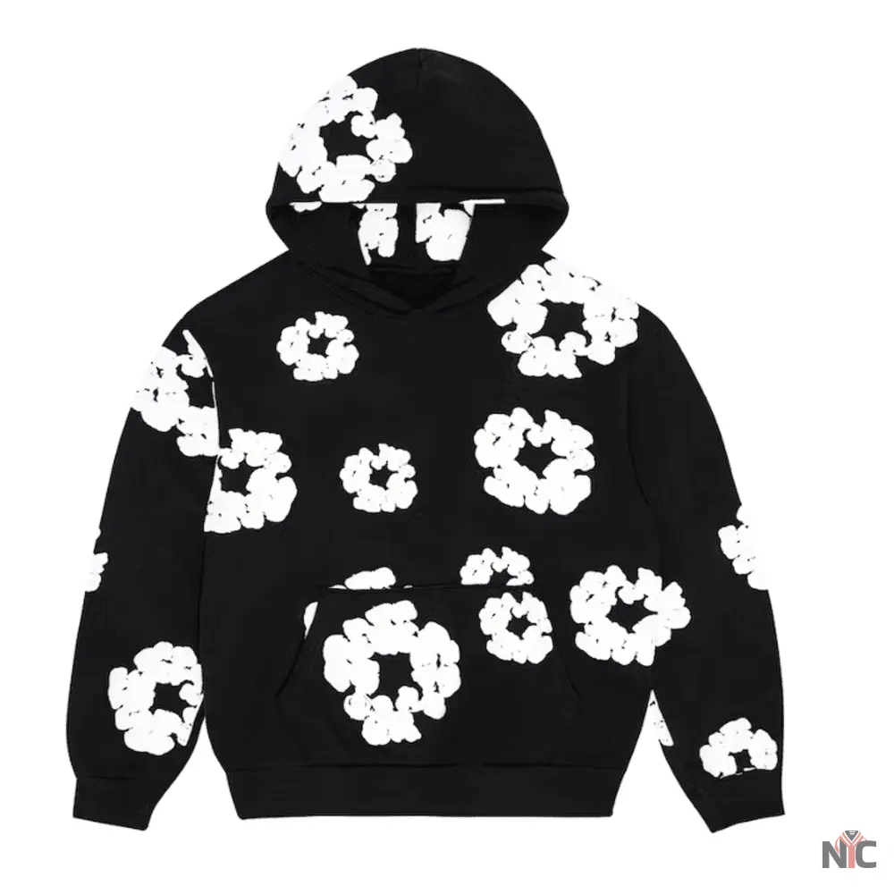 Denim Tears The Cottonwreath Black Sweatshirt