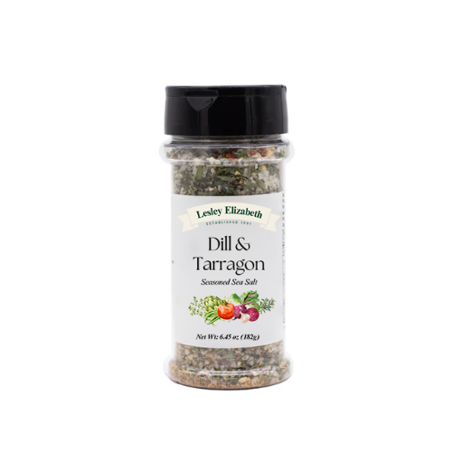 Lesley Elizabeth Dill &amp;amp; Tarragon Seasoned Sea Salt, PET (250mL)