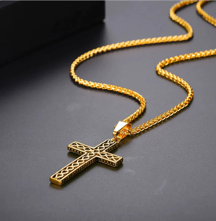 Style Loft Collection Vaelisse Stainless Steel Cross Necklace
