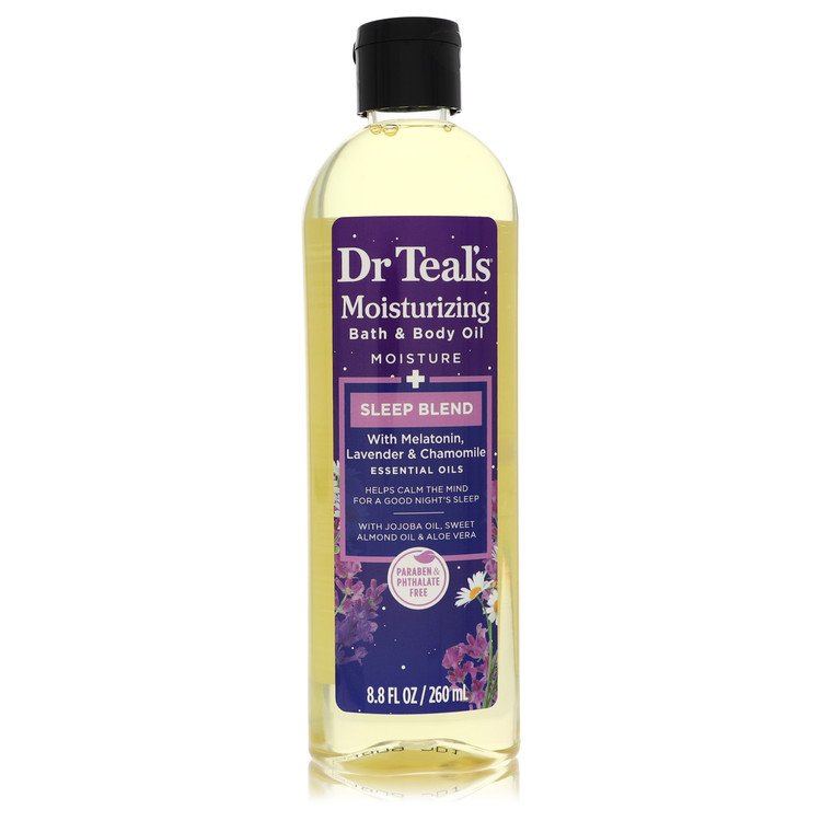 Dr Teal&amp;#39;s Moisturizing Bath &amp;amp; Body Oil Sleep Blend by Dr Teal&amp;#39;s Bath &amp;amp; Body Oil with Melatonin, Lavender &amp;amp; Chamomile 8.8 oz for Women