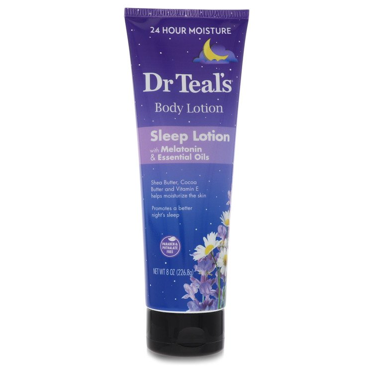 Dr Teal&amp;#39;s Sleep Lotion by Dr Teal&amp;#39;s Sleep Lotion with Melatonin &amp;amp; Essential Oils Promotes a better night&amp;#39;s sleep (Shea butter, Cocoa Butter and Vitamin E 8 oz for Women