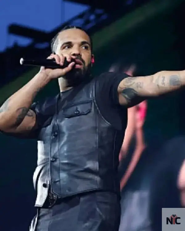 Drake Wireless Festival 2025 Black Vest