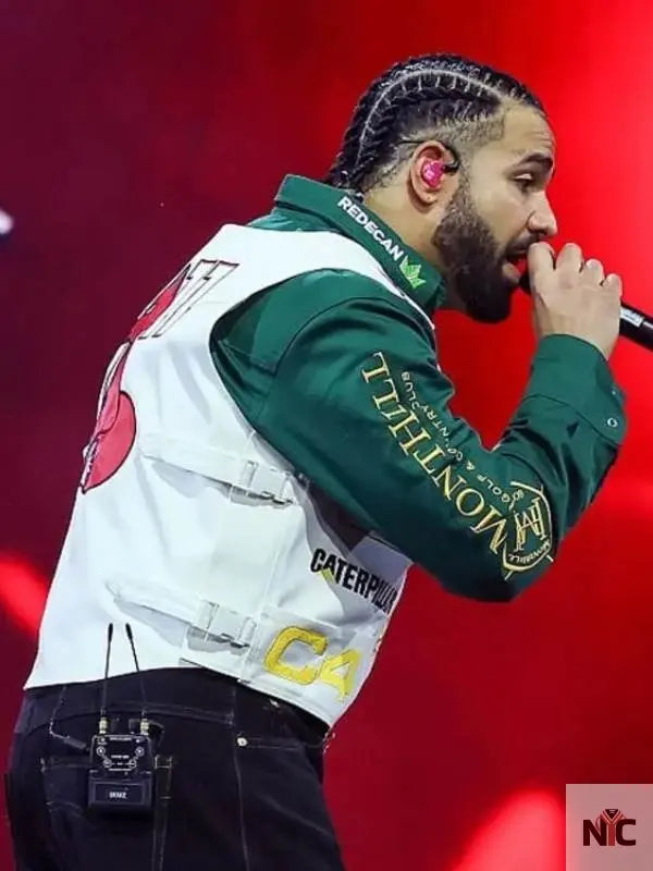 Drake Wireless Festival 2025 Green Shirt
