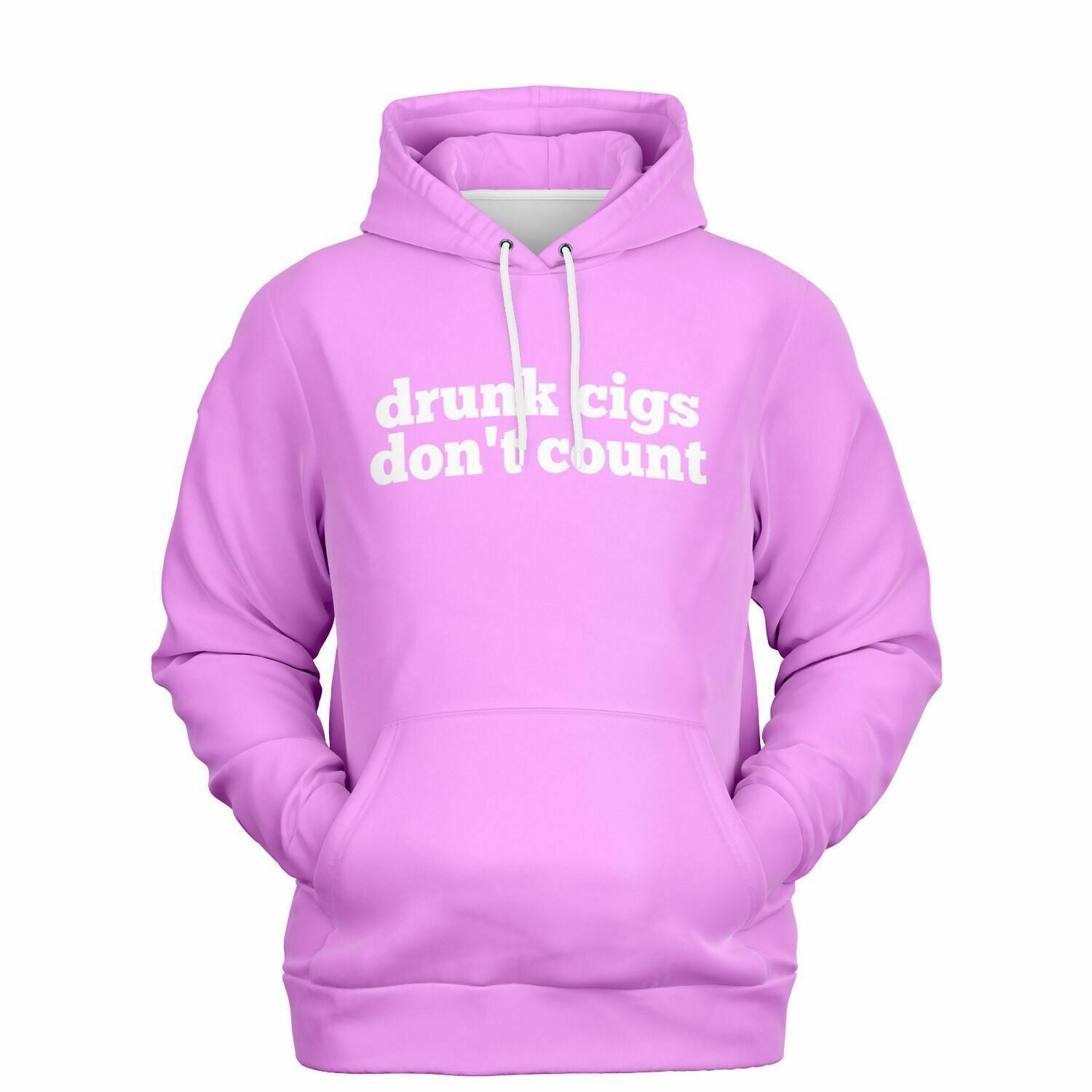 Drunk Cigs Don&amp;#39;t Count Hoodie