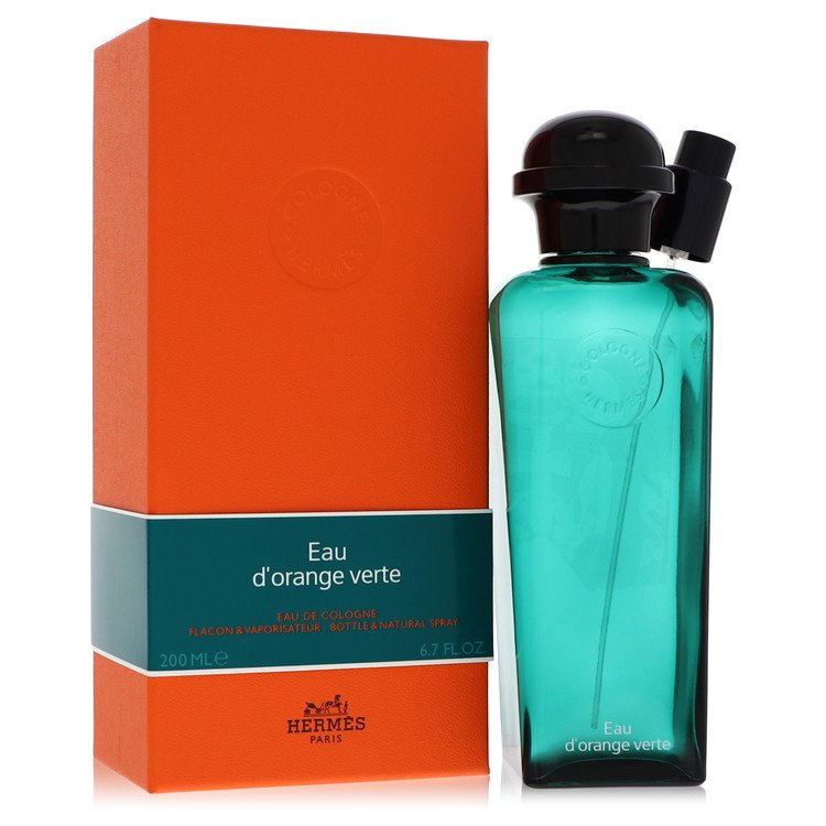 Eau D&amp;#39;Orange Verte by Hermes Eau De Cologne Spray (Unisex) 6.7 oz for Men