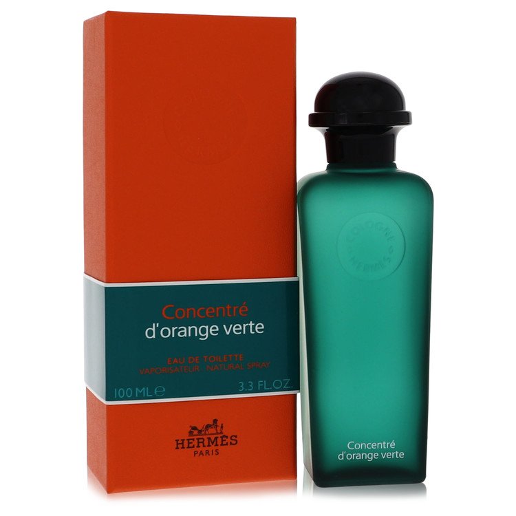 Eau D&amp;#39;Orange Verte by Hermes Eau De Toilette Spray Concentre (Unisex) 3.4 oz for Men