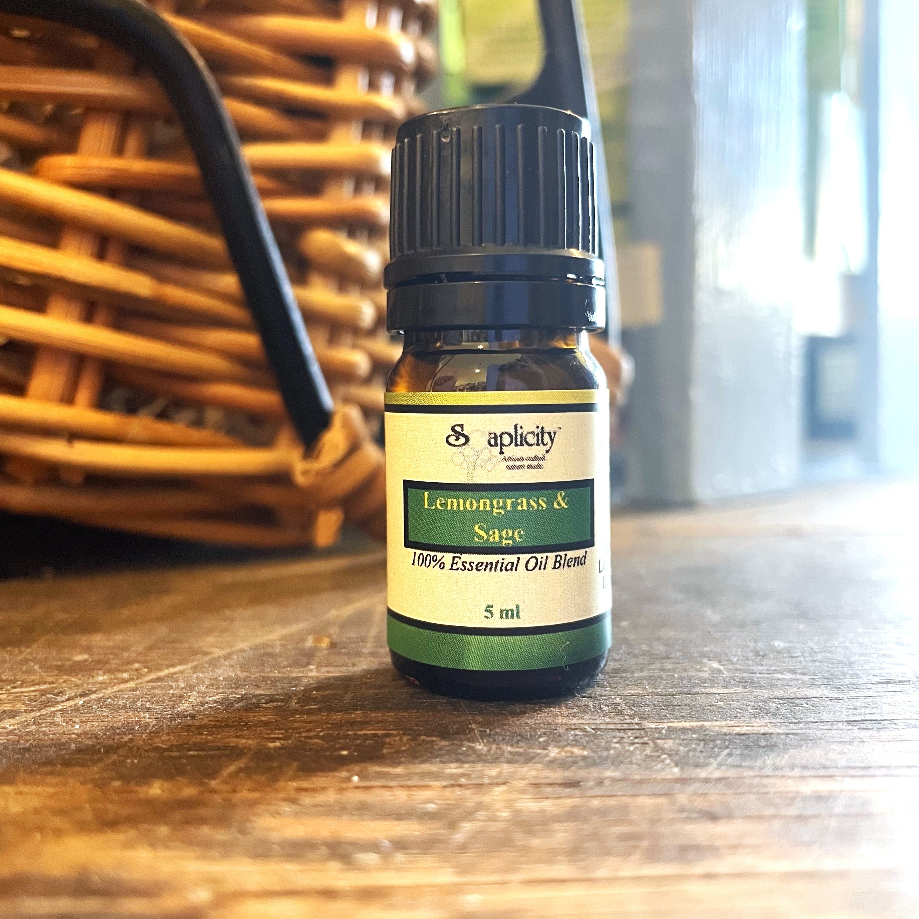 Lemongrass &amp;amp; Sage EO Blend, 5 ml