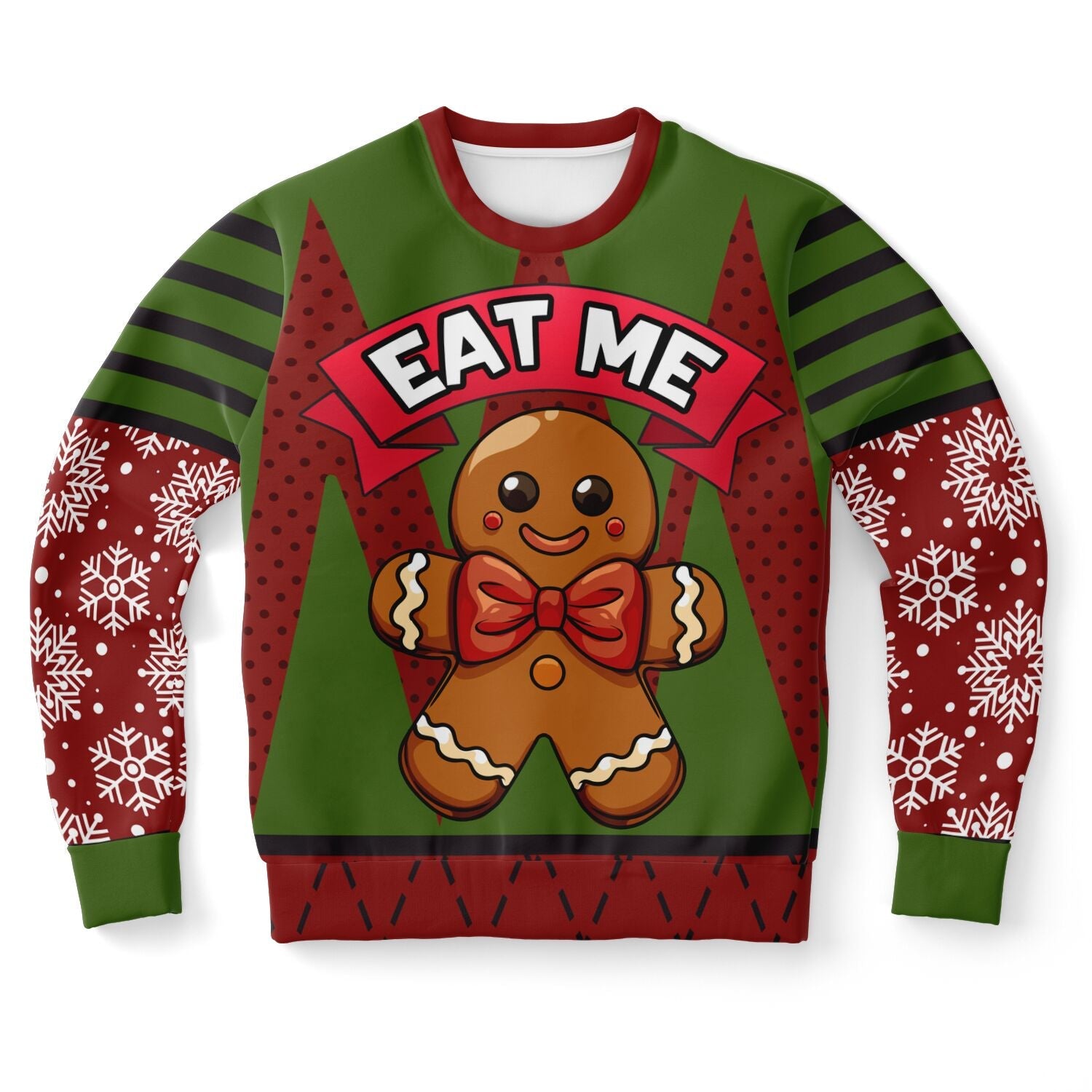 Eat Me Gingerbread Christmas Sweatshirt