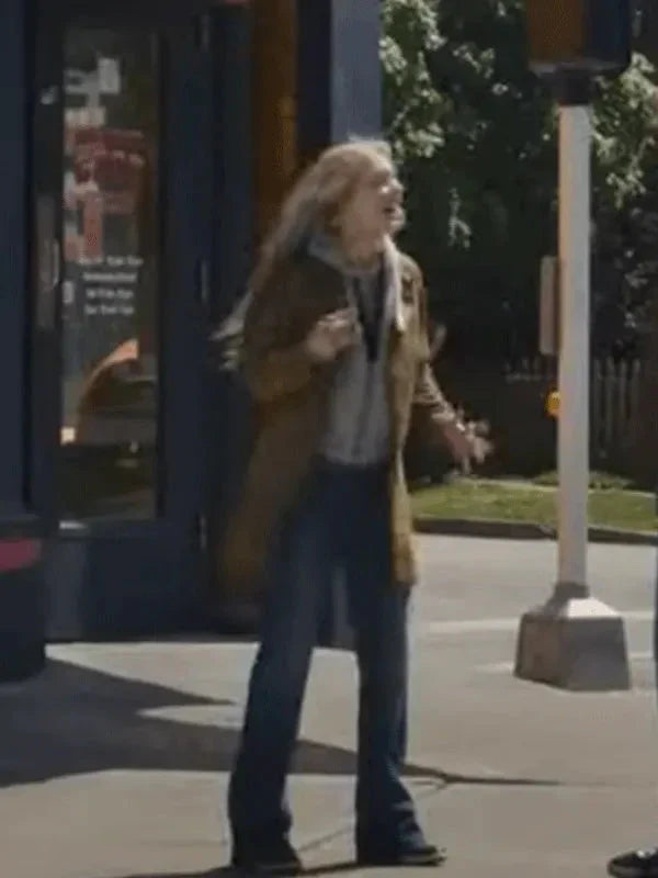 Eenie Meanie Samara Weaving Suede Leather Jacket