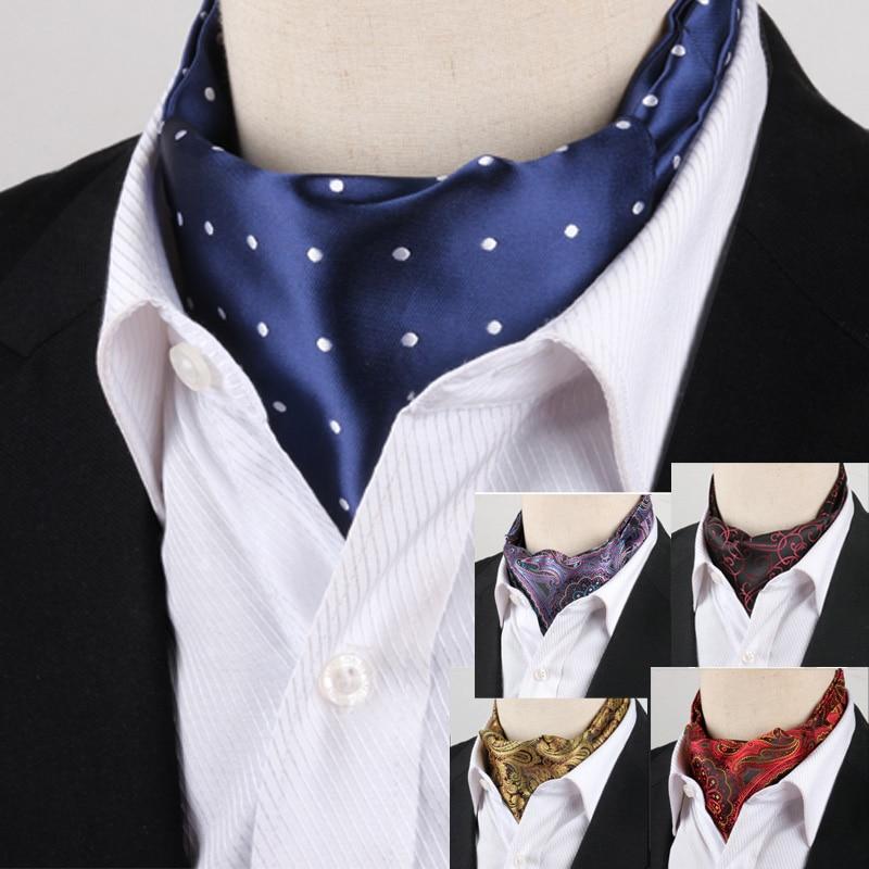 Elegant Collection Ascot/Cravat Ties - Multiple Colors &amp;amp; Styles