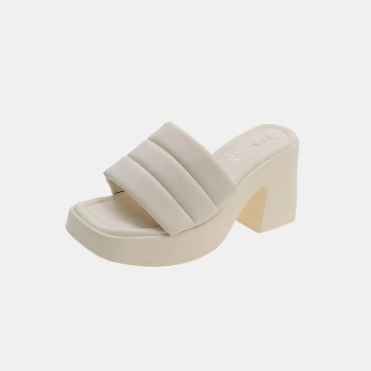 Shoes - Elevated block heel sandals