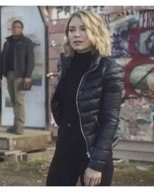 Peacemaker Jennifer Holland Black Puffer Jacket