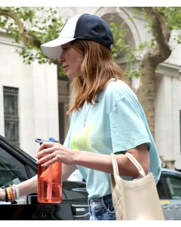Emily Blunt Devil Wears Prada II Blue T-Shirt