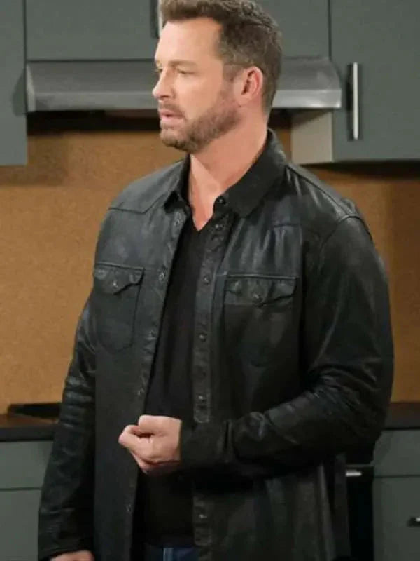 Eric Martsolf Days of Our Lives Leather Jacket