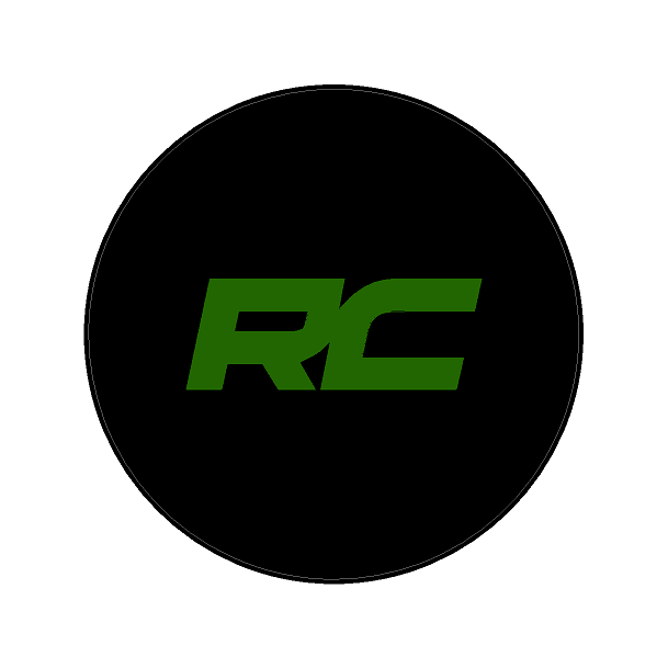 RC 3.5&quot; Black Series Round Cover Overlays - Universal