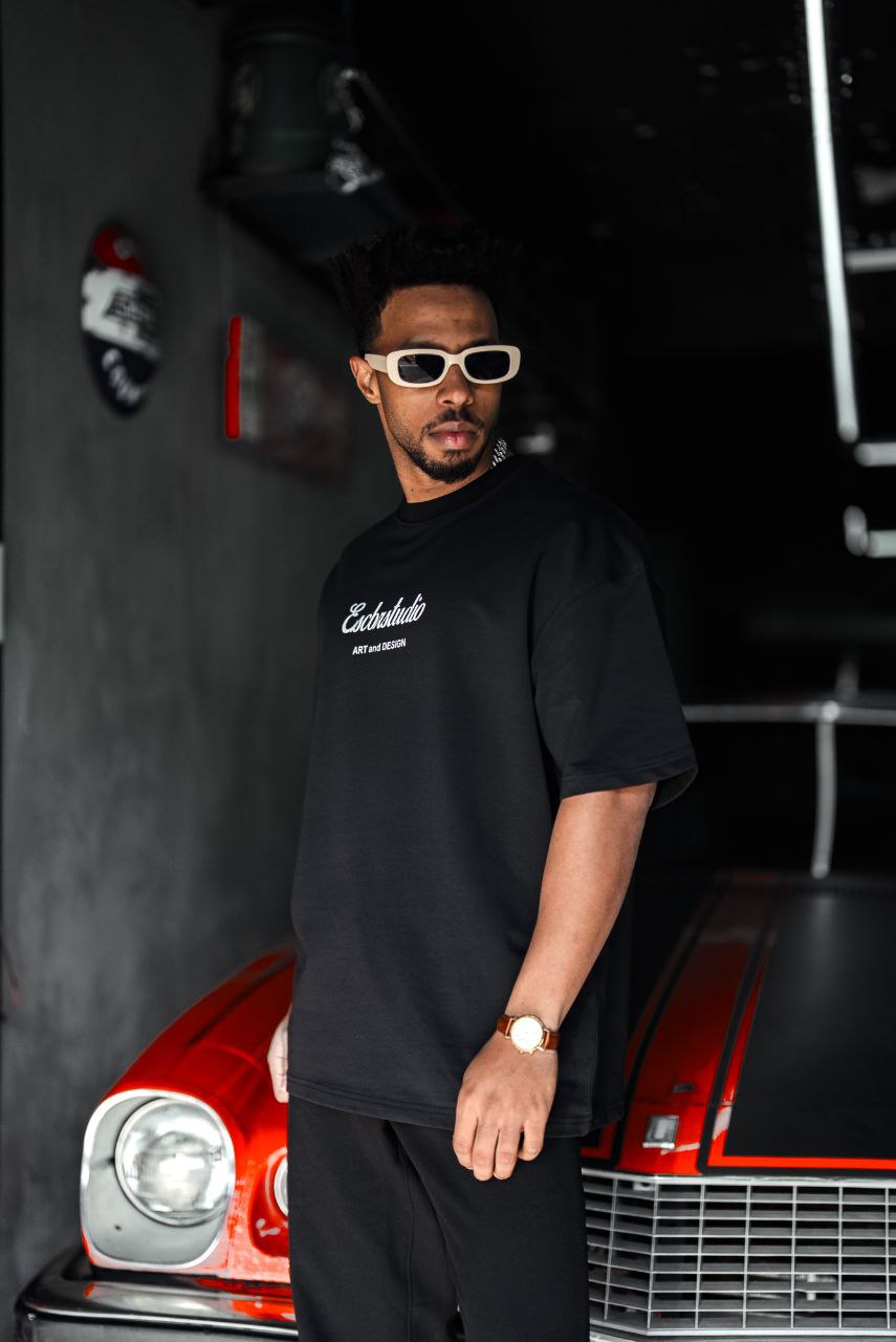 Escbrstudio Graphic Cotton Tee / Chill Now Art Design T-Shirt