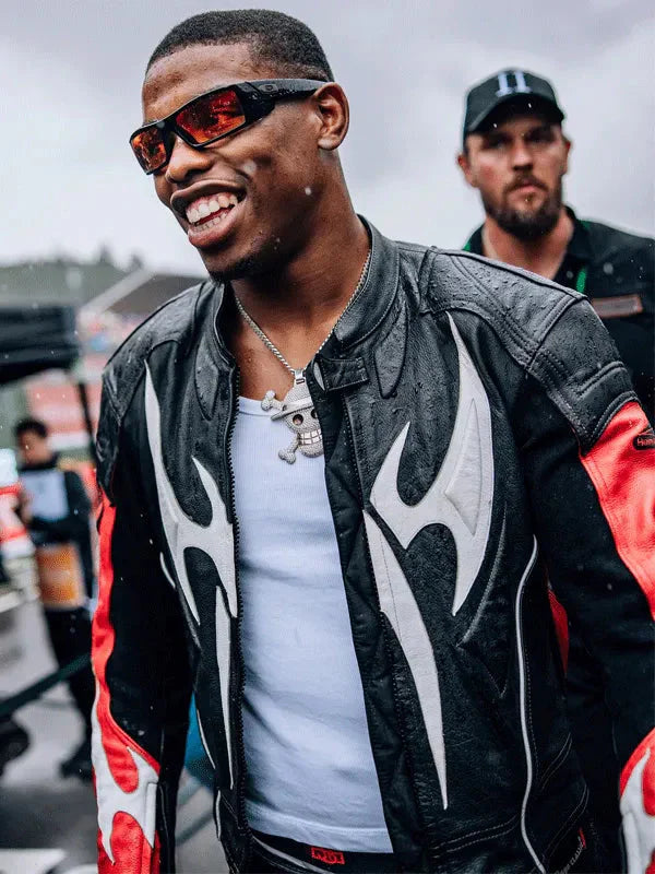 F1 Belgian Grand Prix Patrick Habirora Motorcycle Jacket