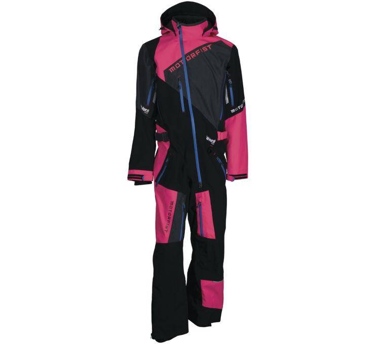 MOTORFIST BLITZ II SUIT - MF20A-M12-XL - BLACK/PINK - L