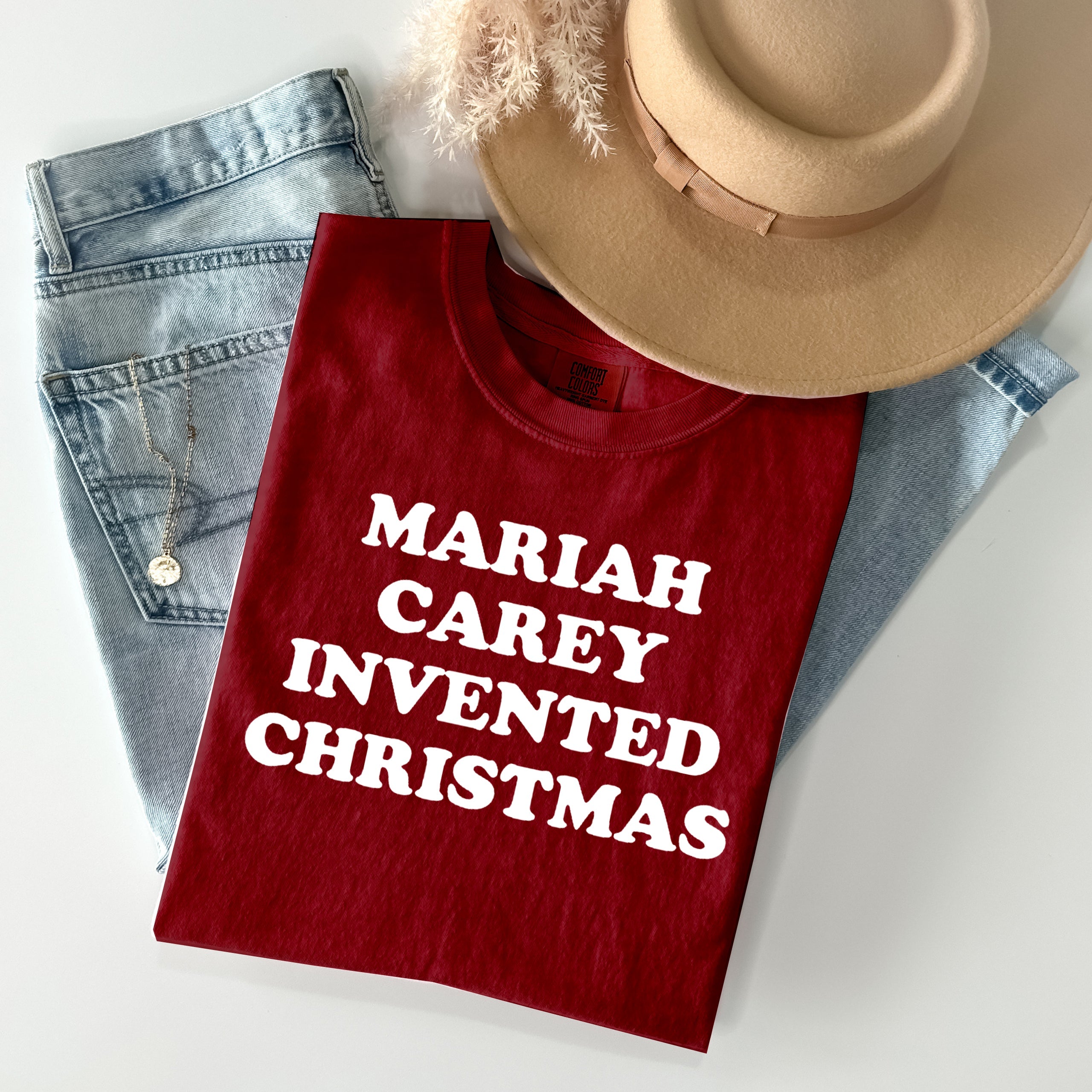 Mariah Carey Invented Christmas Graphic Tee