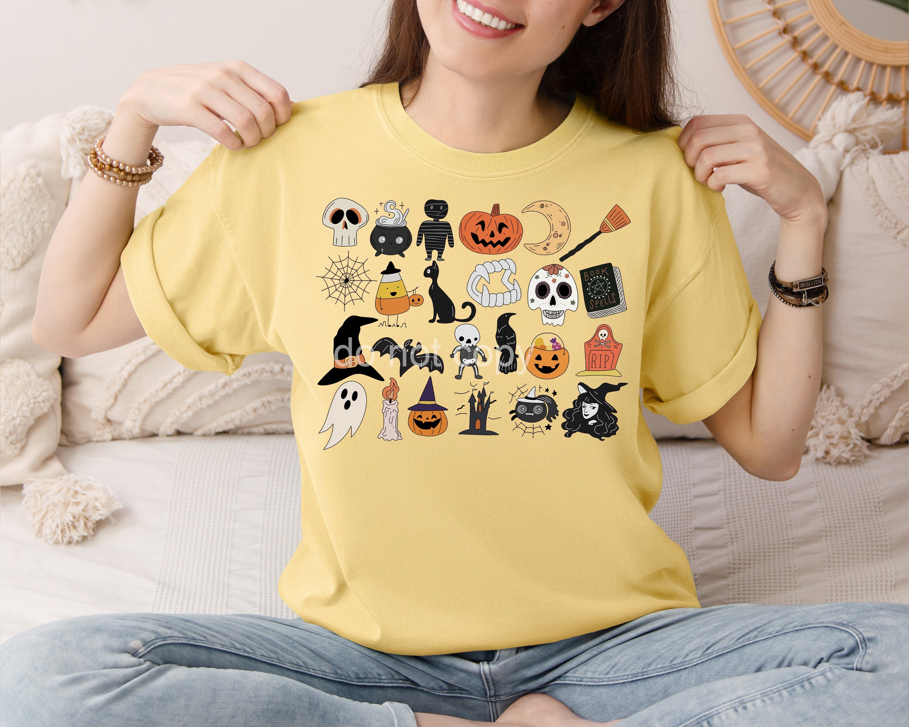 Halloween Icons Graphic Tee
