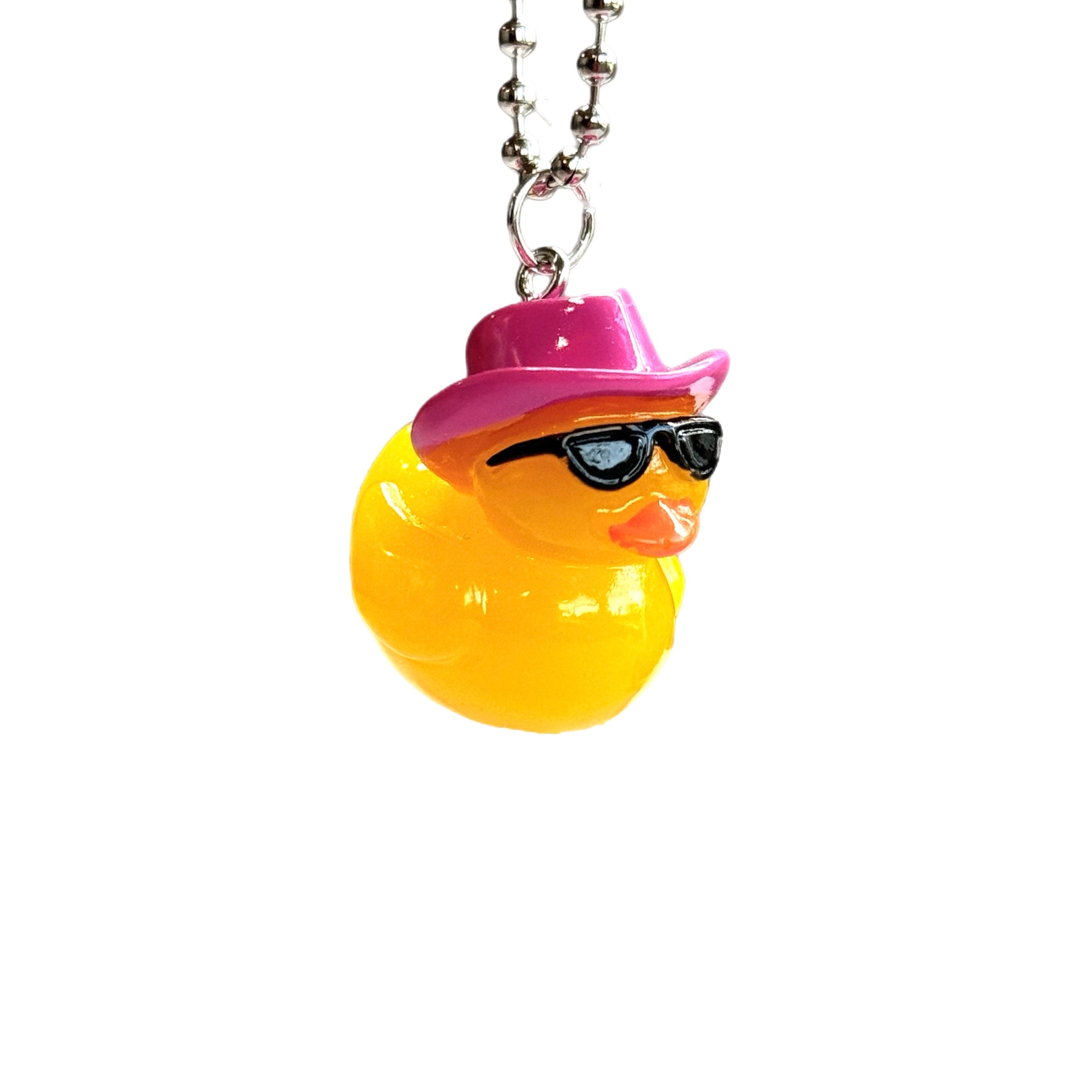 COWBOY DUCKY Charm - Tumbler Handle Charm