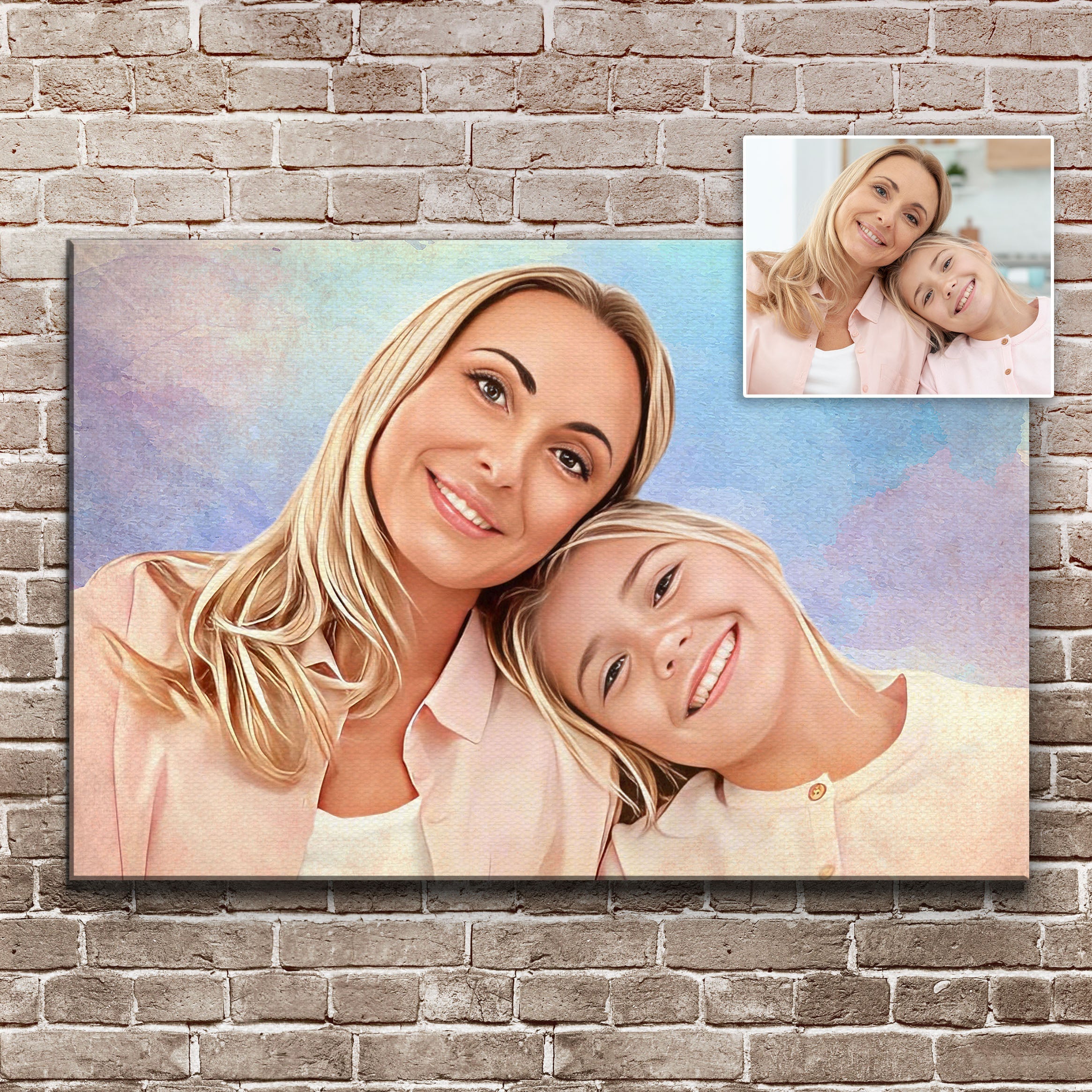 Mother&amp;#39;s Day Cartoon Portrait Sign II