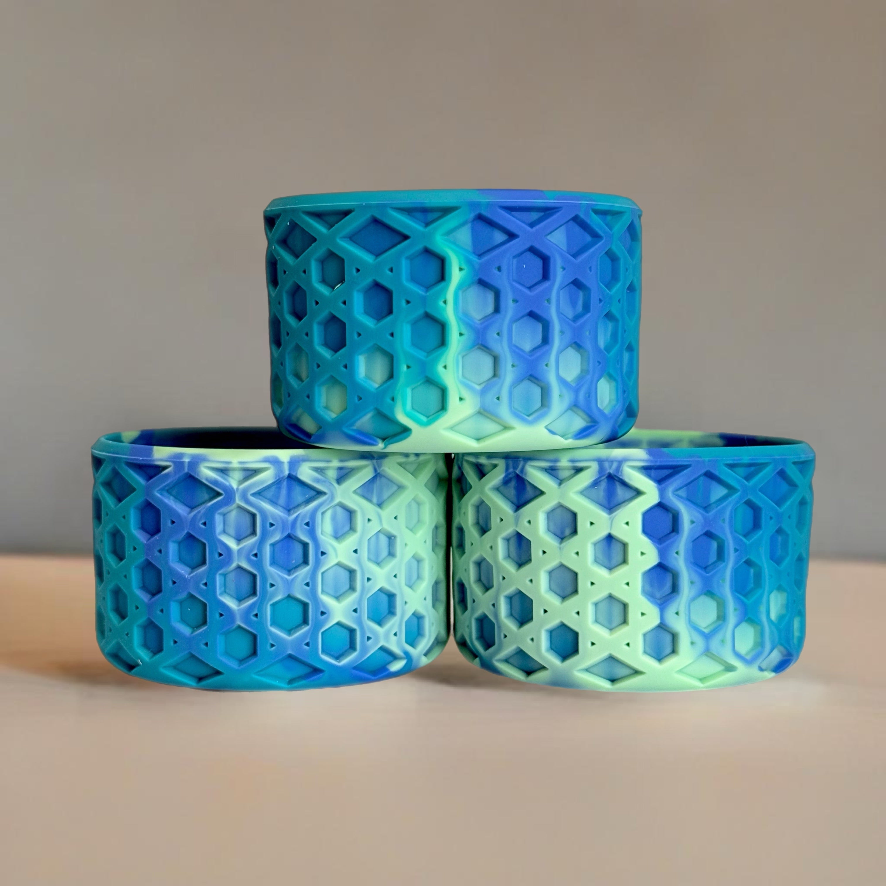 COASTAL TEAL WAFFLE TUMBLER BOOT