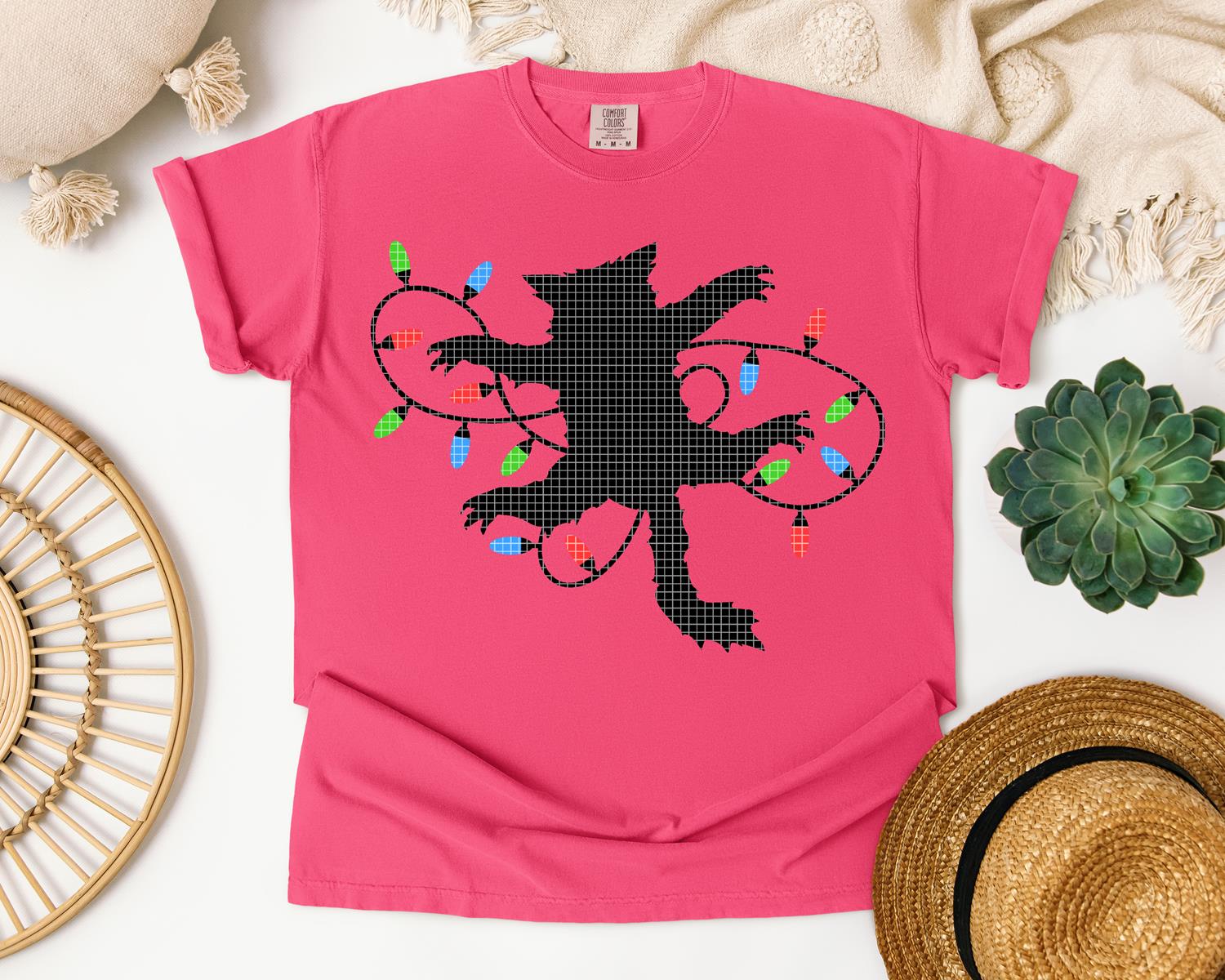 Christmas Cat Graphic Tee