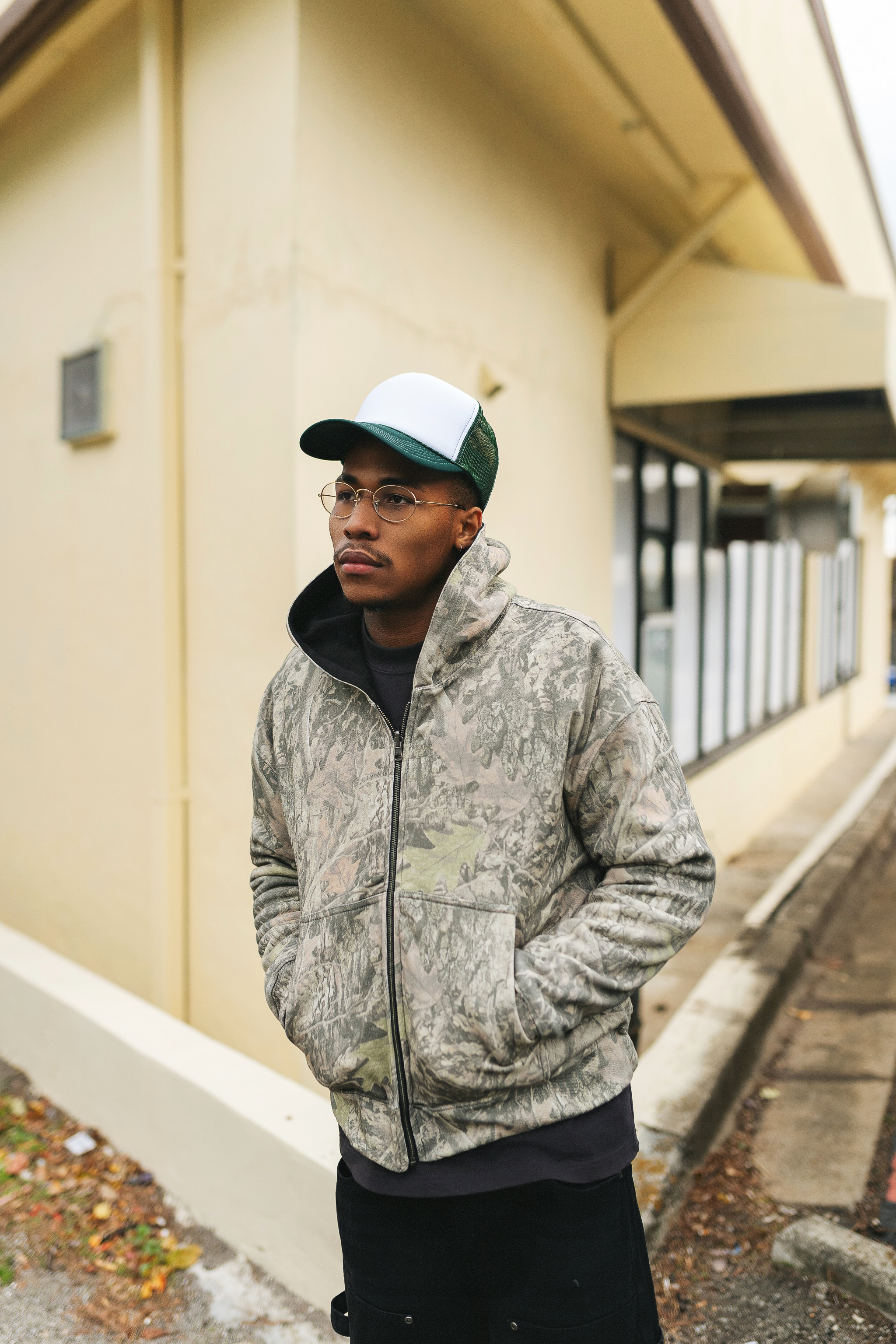 Two Tone Trucker Hat