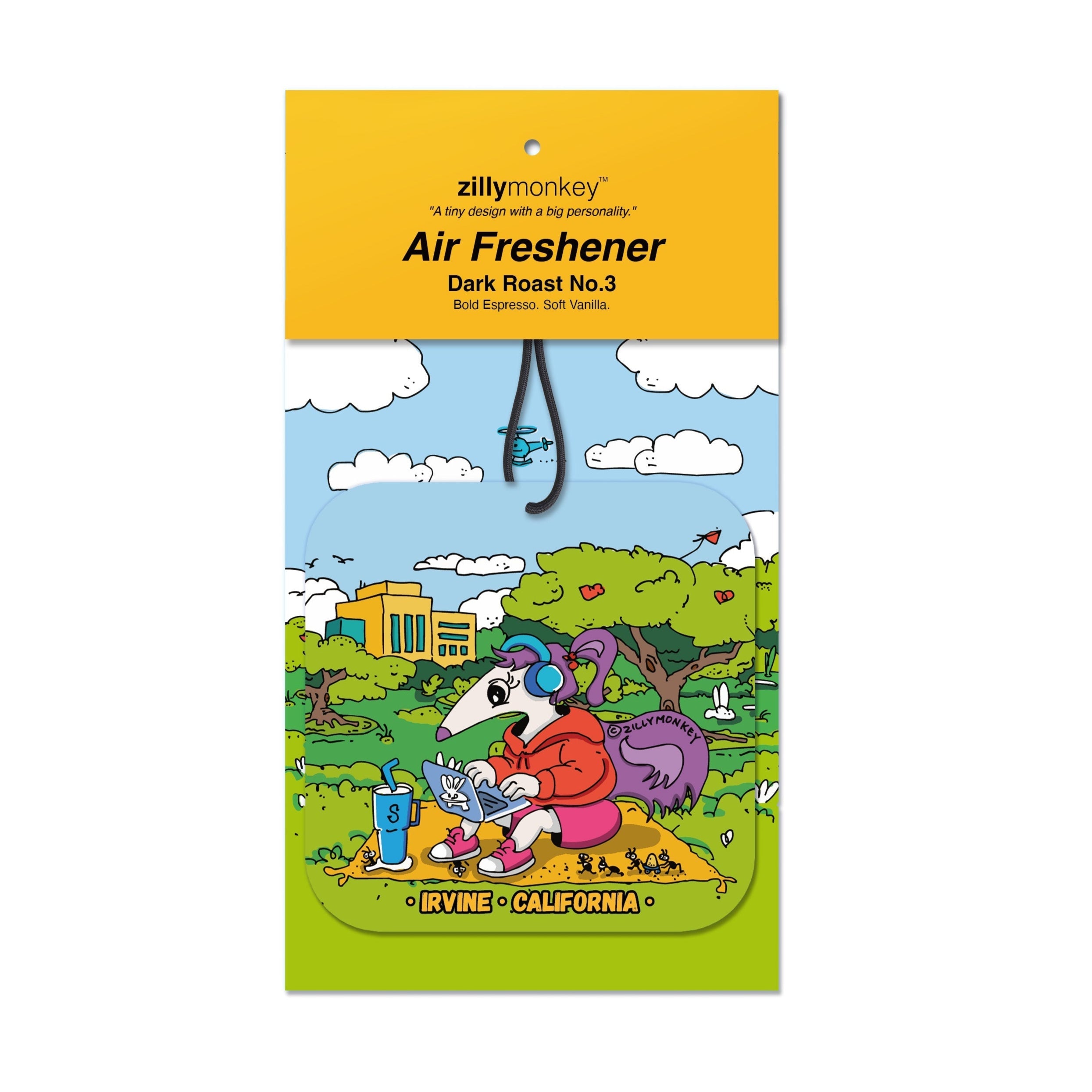 ZillyTales Air Freshener - Dark Roast No. 3: Anthill Chronicles, Irvine