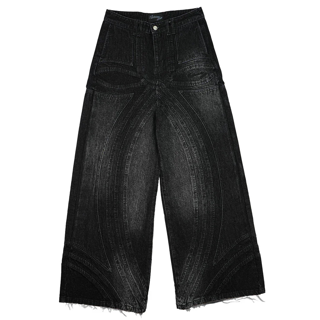 VZNARY &amp;quot;TWIST OF FATE&amp;quot; JEANS (BLACK)