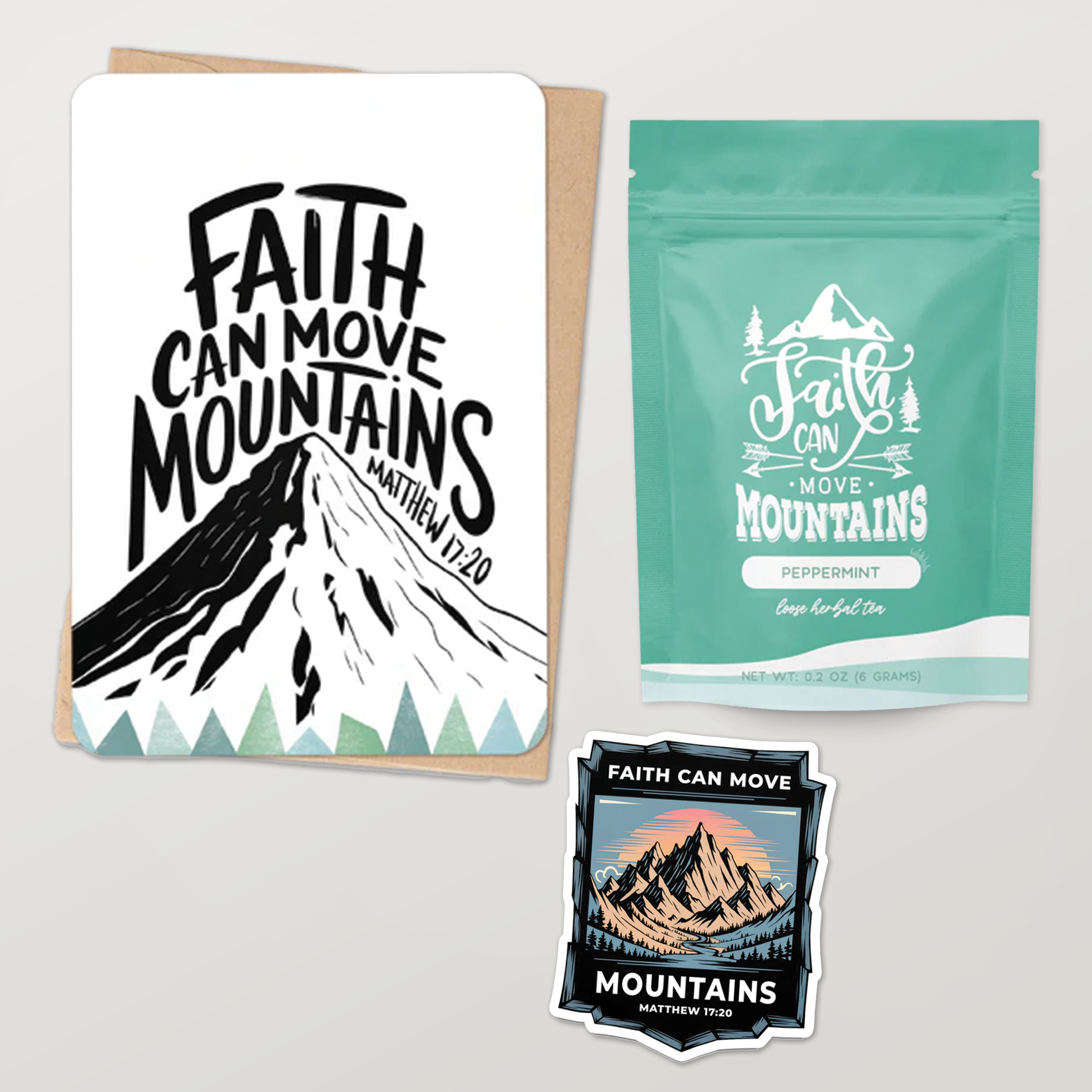 Christian Gift Set – Faith &amp;amp; Hope (Matthew 17:20)