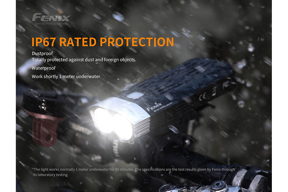 FENIX BC30 V2 LED BIKE LIGHT