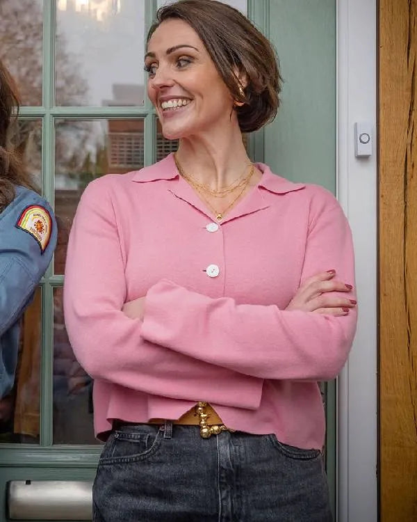 Film Club S01 Suranne Jones Pink Shirt
