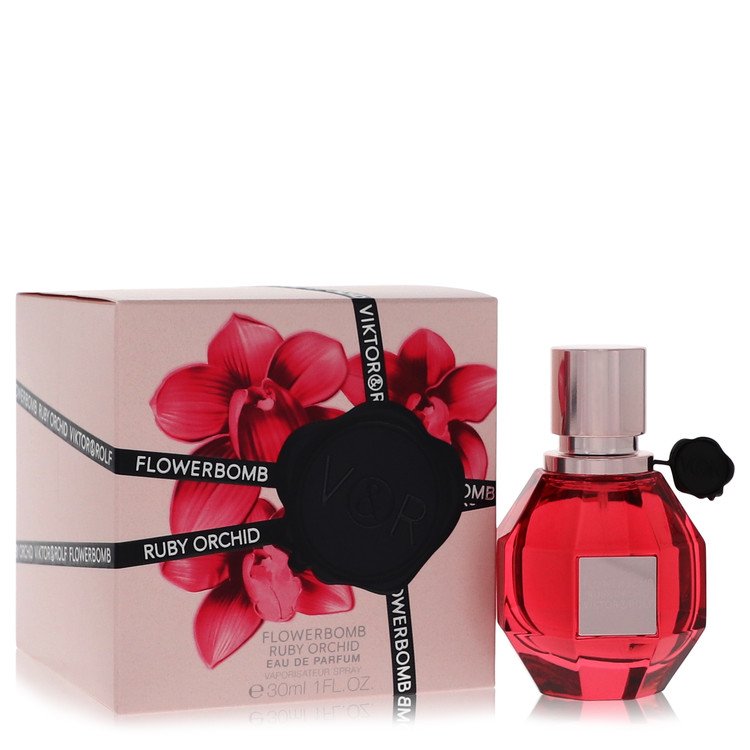 Flowerbomb Ruby Orchid by Viktor &amp;amp; Rolf Eau De Parfum Spray 1 oz for Women
