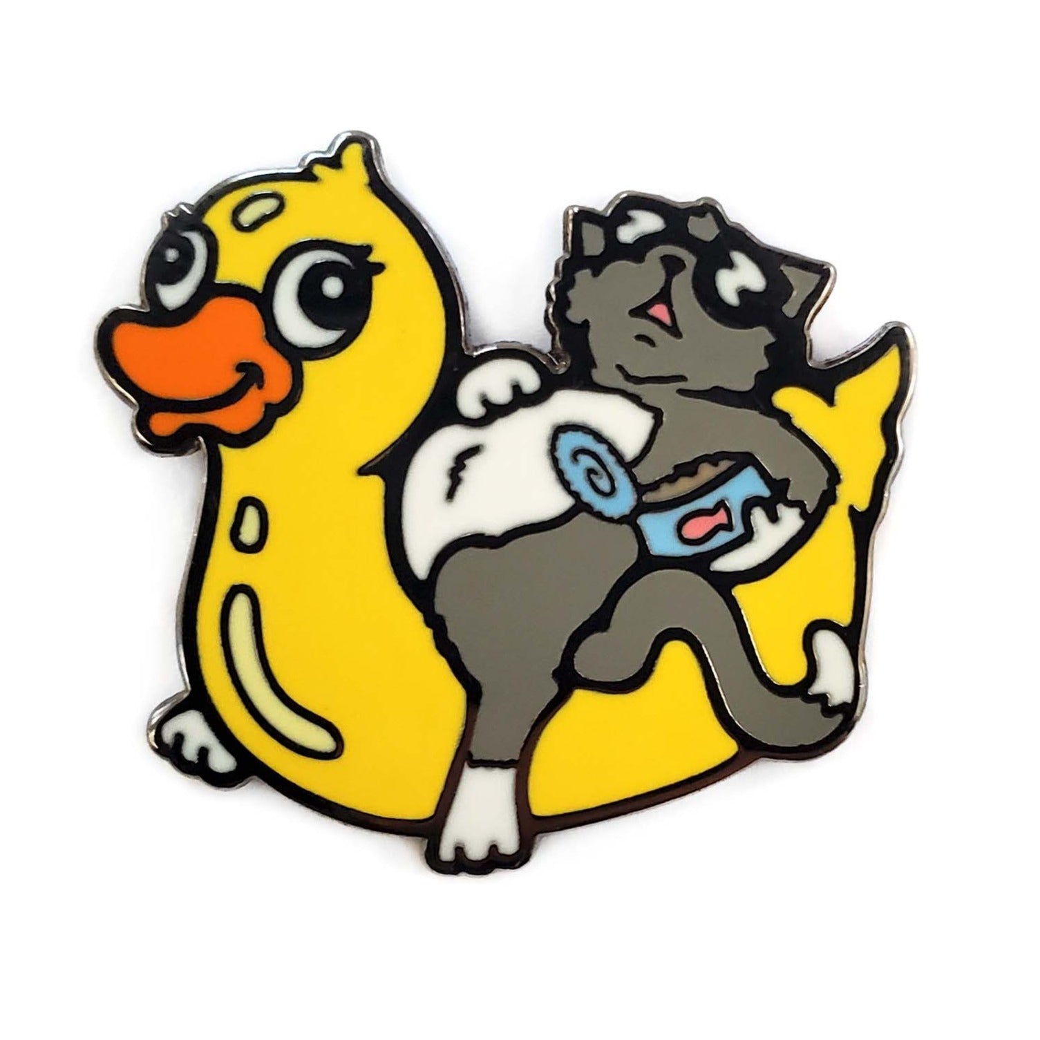 Pool Cat Pin