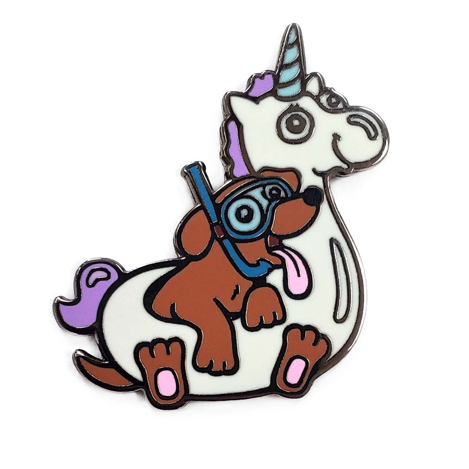 Pool Dog Pin