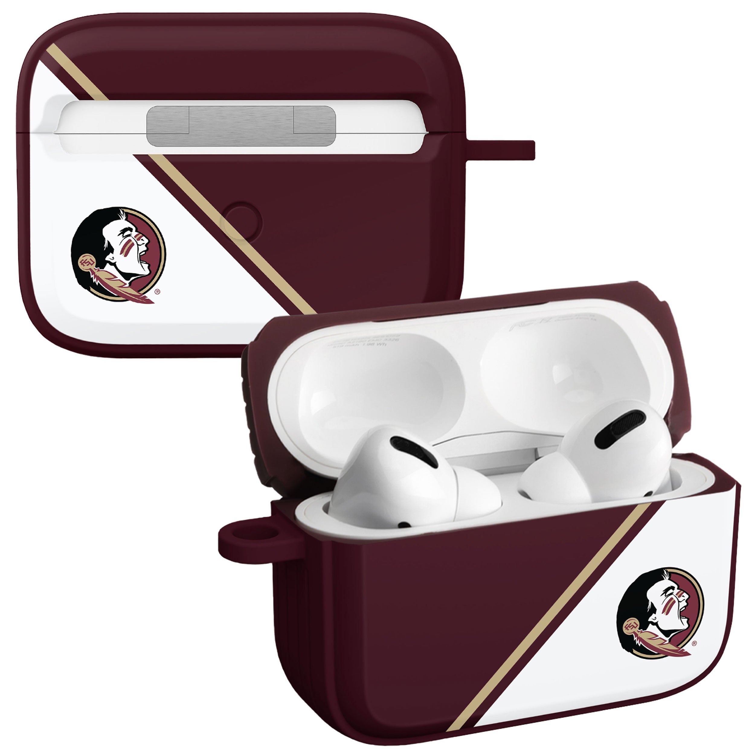 Florida State Seminoles HDX Champion Series Apple AirPods Pro 1 &amp;amp; 2 Case Cover
