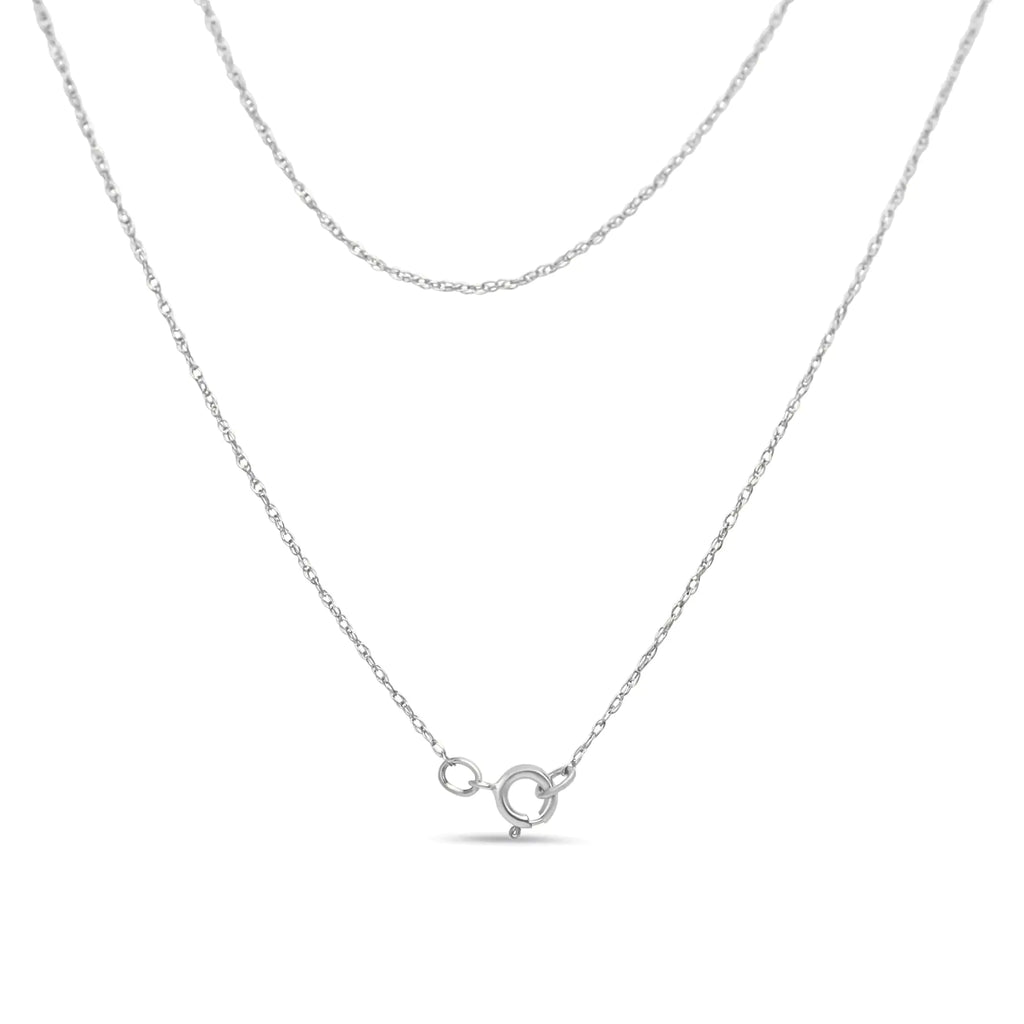 Style Loft Collection Love .925 Sterling Silver 1/5 Ctw Round Diamond 18" Pendant Necklace (I-J Color, I2-I3 Clarity)