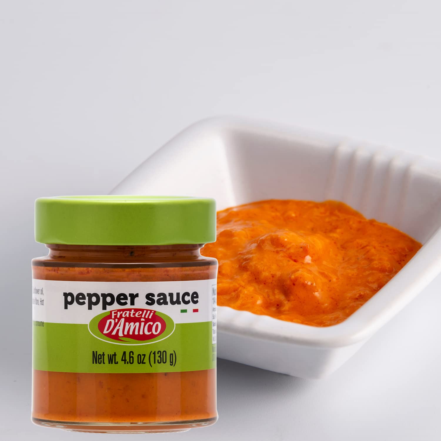 Fratelli D&#39;Amico, Red Pepper Pesto Sauce, 4.06oz (130g)