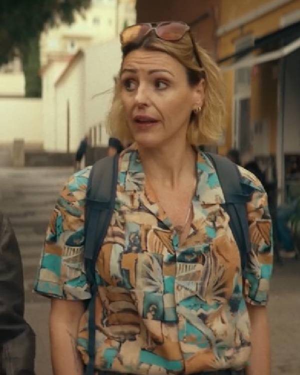 Frauds S01 Suranne Jones Mix Print Shirt