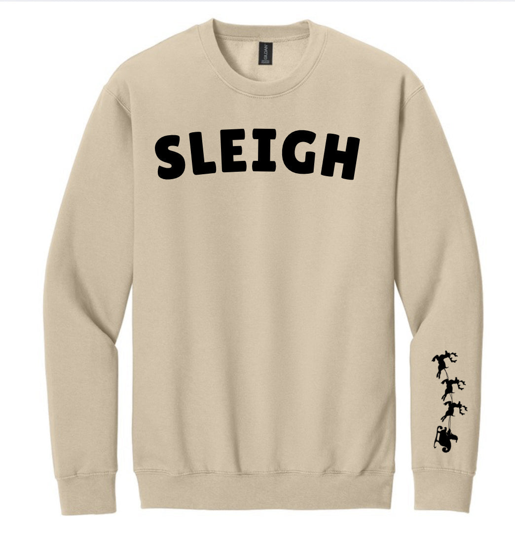 Christmas Sleigh Crewneck Sweatshirt