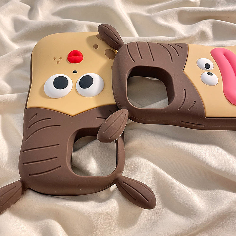 Funny Big Mouth, Big Eyes iPhone Case | Zakapop