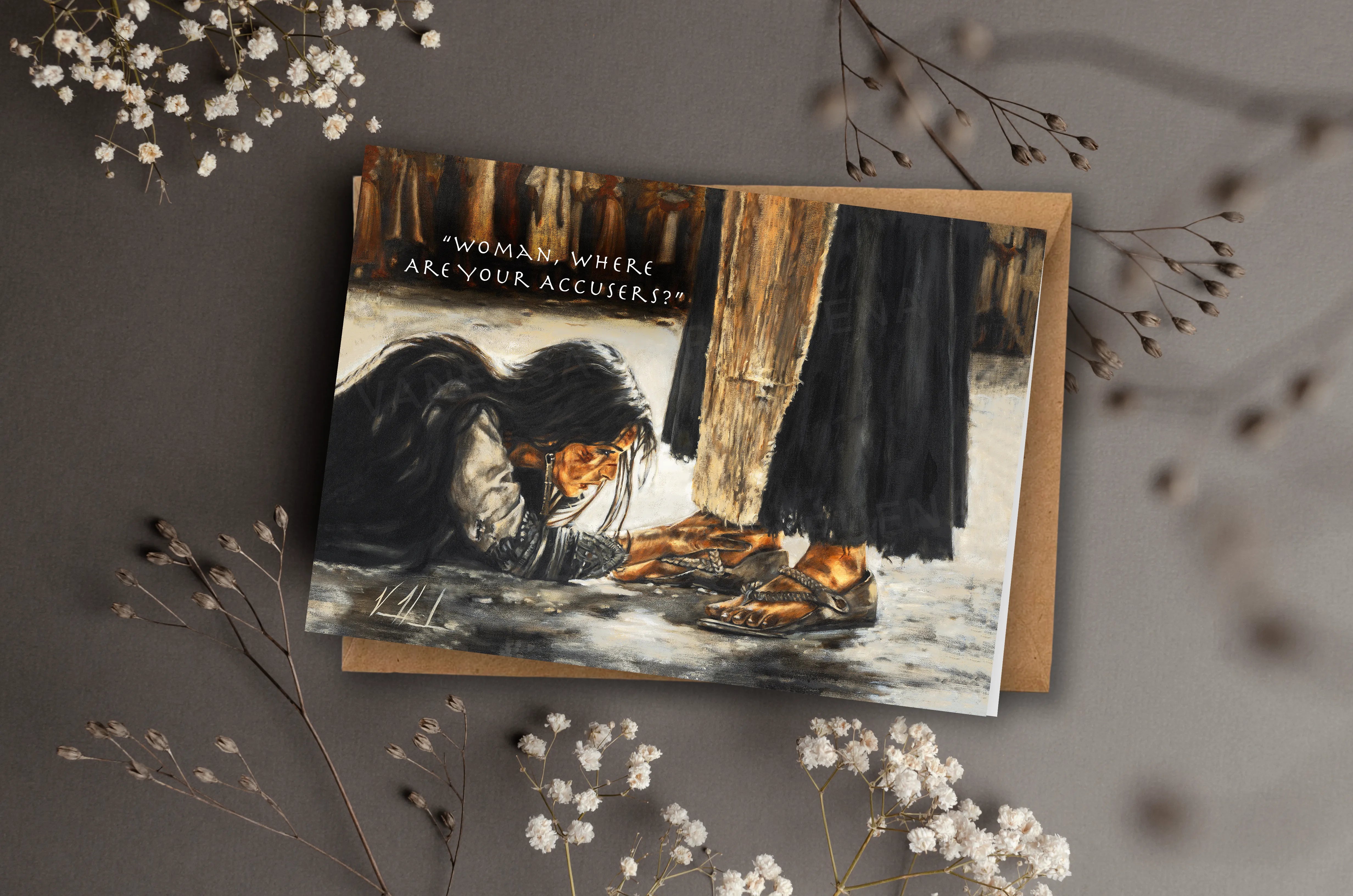 &amp;quot;Woman, Where Are Your Accusers?&amp;quot; Greeting Card