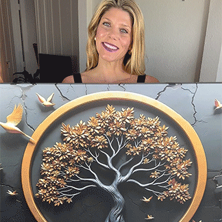3D CELTIC TREE OF LIFE WALL ART IV