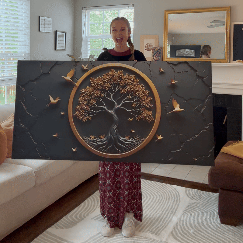 3D CELTIC TREE OF LIFE WALL ART IV