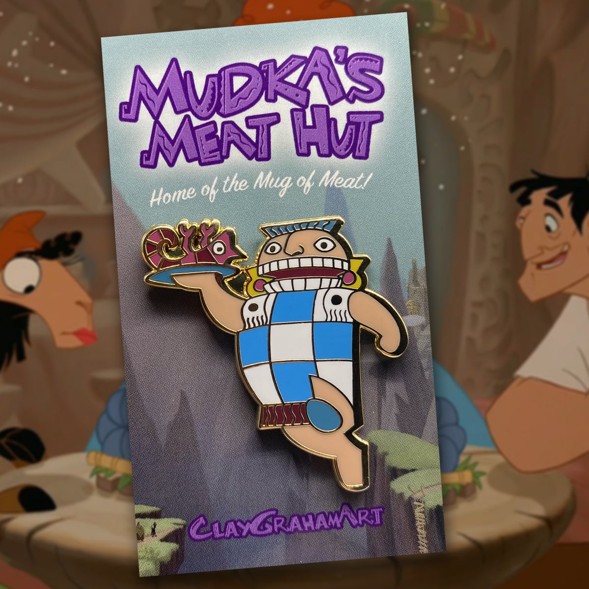 Mudka&amp;#39;s Big Boy 1.75&amp;quot; Hard Enamel Pin