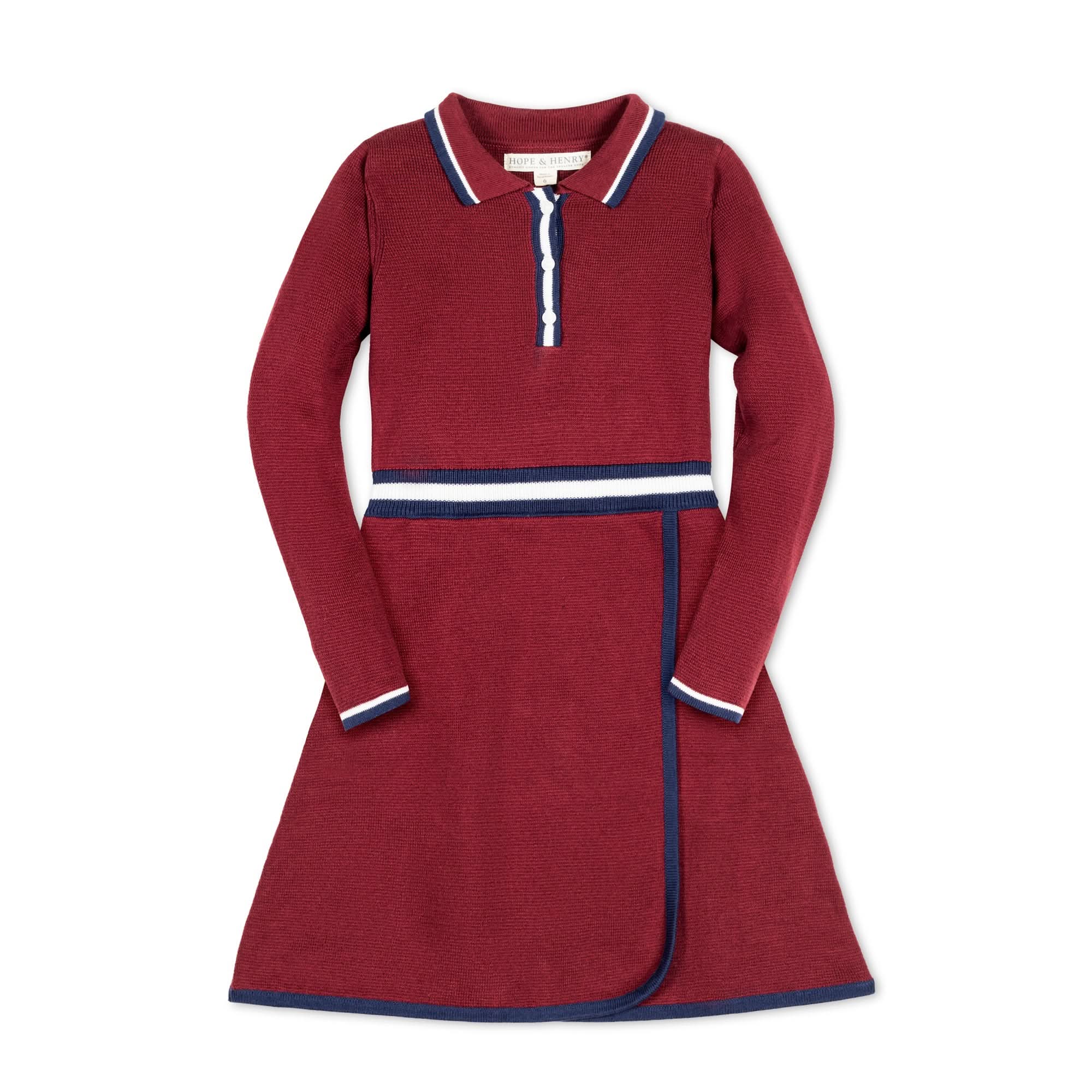 Organic Henley Sweater Dress