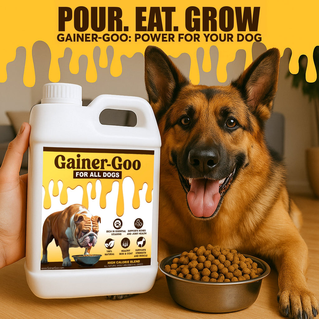 (32oz)  Gainer-GOO (for All Breeds) High Calorie Fat Liquid Weight Gainer