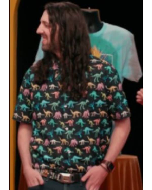 Game Changer Dinosaur Print Shirt